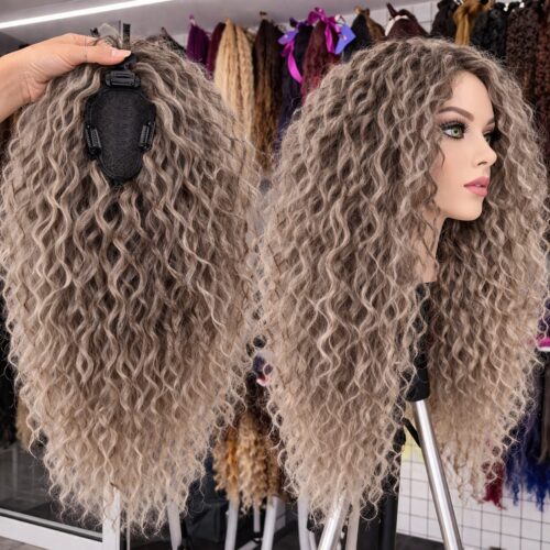 Topper 3 - Siwy + Jasny blond