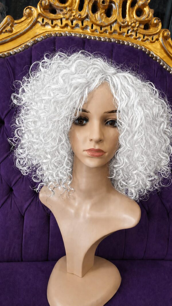 Afro Wig 24 - Pure White