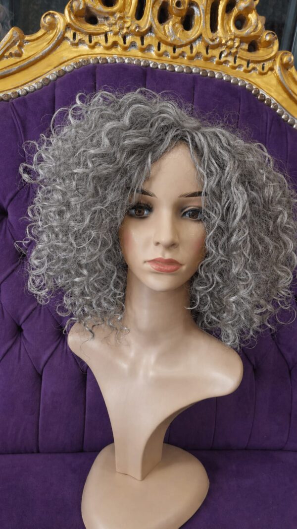 Afro Wig 23 - Grey