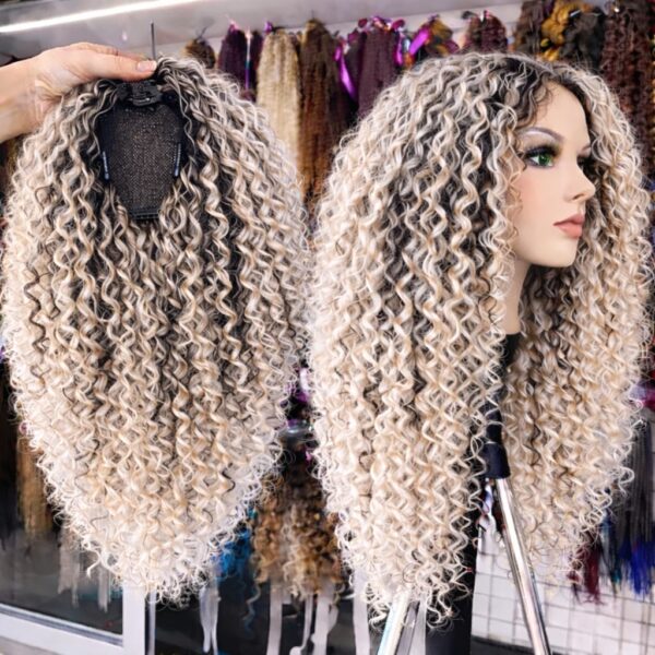 Topper 13 - Zimny blond + Czerń