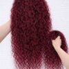 Afro Clip 14 - Burgundy