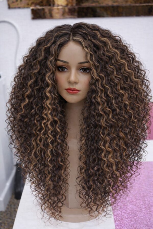 Afro Wig 7 - Chocolate + Carmel