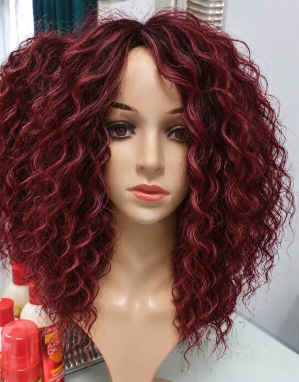 Afro Wigs 40cm - 38 - cherry