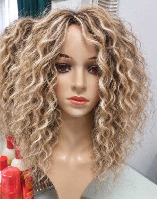 Afro Wigs 40cm - 40 - sand blonde