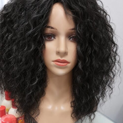 16 Afro Wigs 40cm - 45 - black