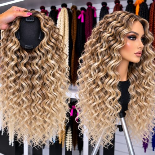 Topper 51 - light caramel + blonde