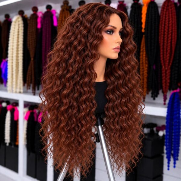 Afro Wigs - 79 - chestnut brown