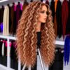 Afro Wigs - 80 - redness + blonde