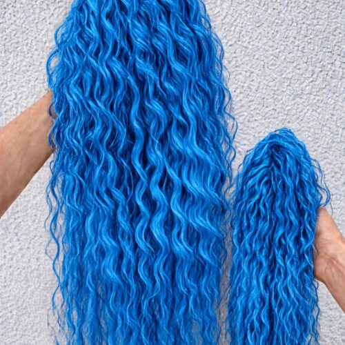 Afro Clip - 28 - Blue