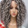Afro Wigs 40cm - 36 - black +cold blonde